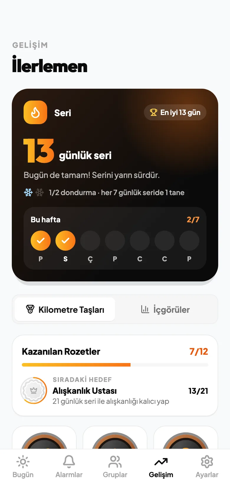Seri, rozet ve dondurma – Wakin